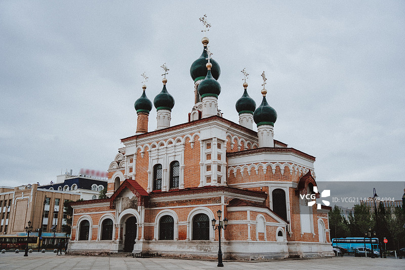 哈尔滨圣伊维尔教堂图片素材