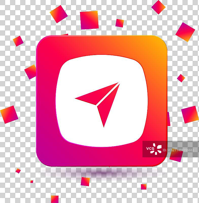 城市地图导航信息图图标图片素材