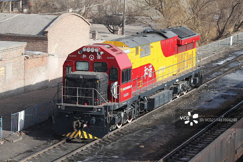 新疆哈密：三道岭煤矿最后一台蒸汽机车服役40年明日正式谢幕图片素材