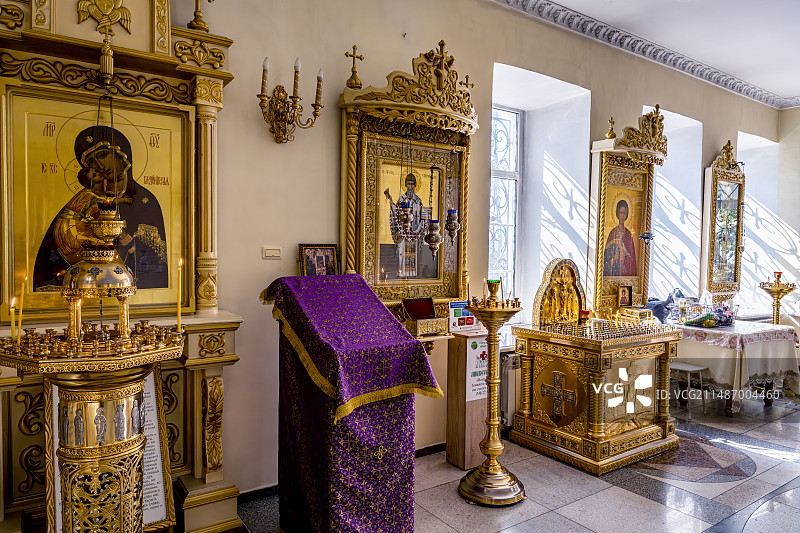 海参崴符拉迪沃斯托克圣尼古拉斯大教堂图片素材