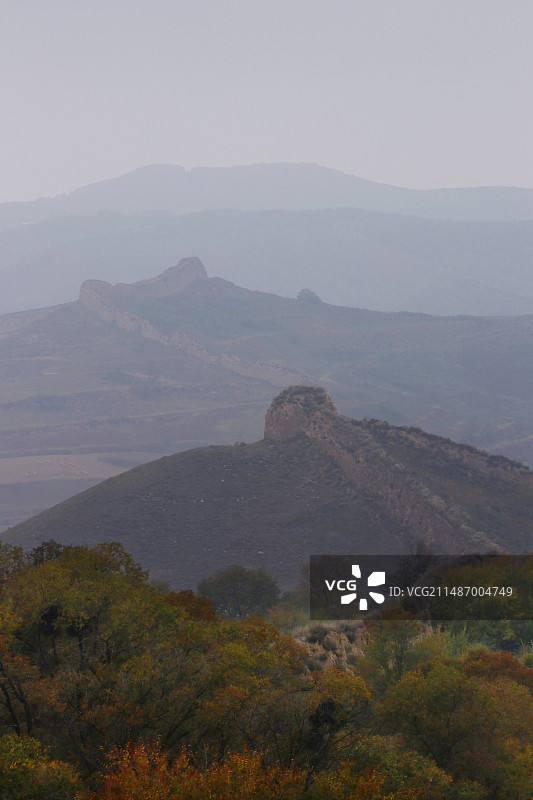 山西长城图片素材