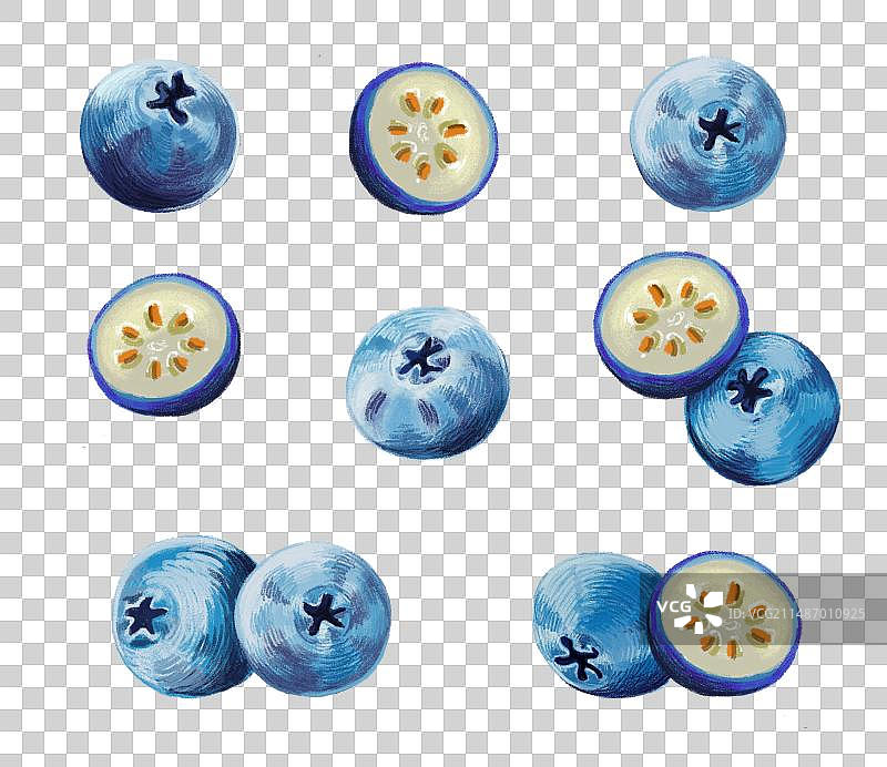 蓝莓果实图片素材