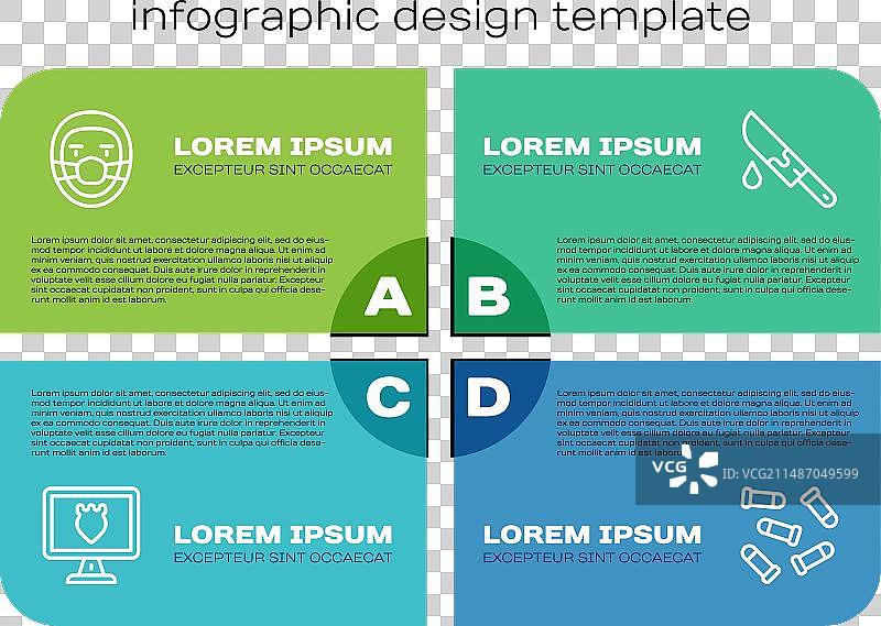 警察数据库病理医生组合图片素材
