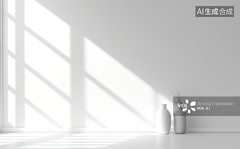 【AI数字艺术】家里靠墙的空椅子图片素材