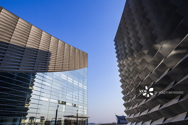 北京城市副中心新文化地标北京艺术中心图片素材