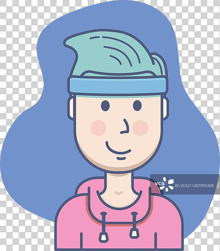 具有人物场景的网页设计概念图片素材