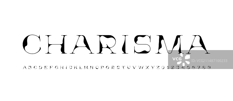 漂亮的优雅字母经典完美字体图片素材