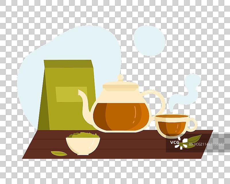 供应天然绿茶图片素材