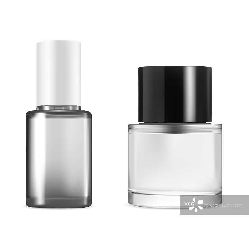 指甲油玻璃瓶模型美甲珐琅图片素材