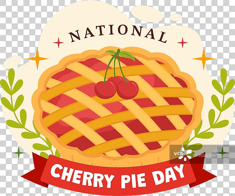 2月20日全国樱桃派日美食图片素材