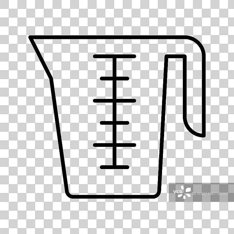 厨房量杯图标图片素材