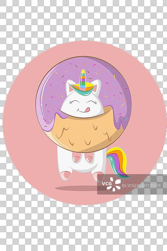 巨型甜甜圈小马图片素材