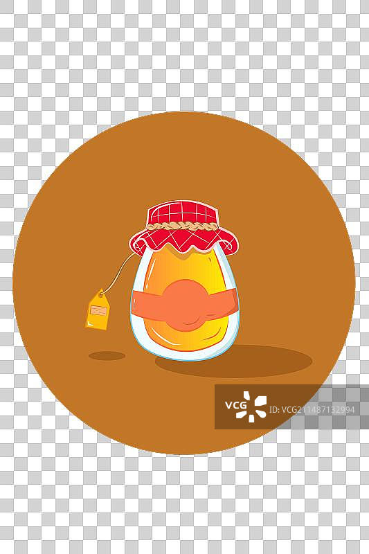 蜂蜜罐图片素材