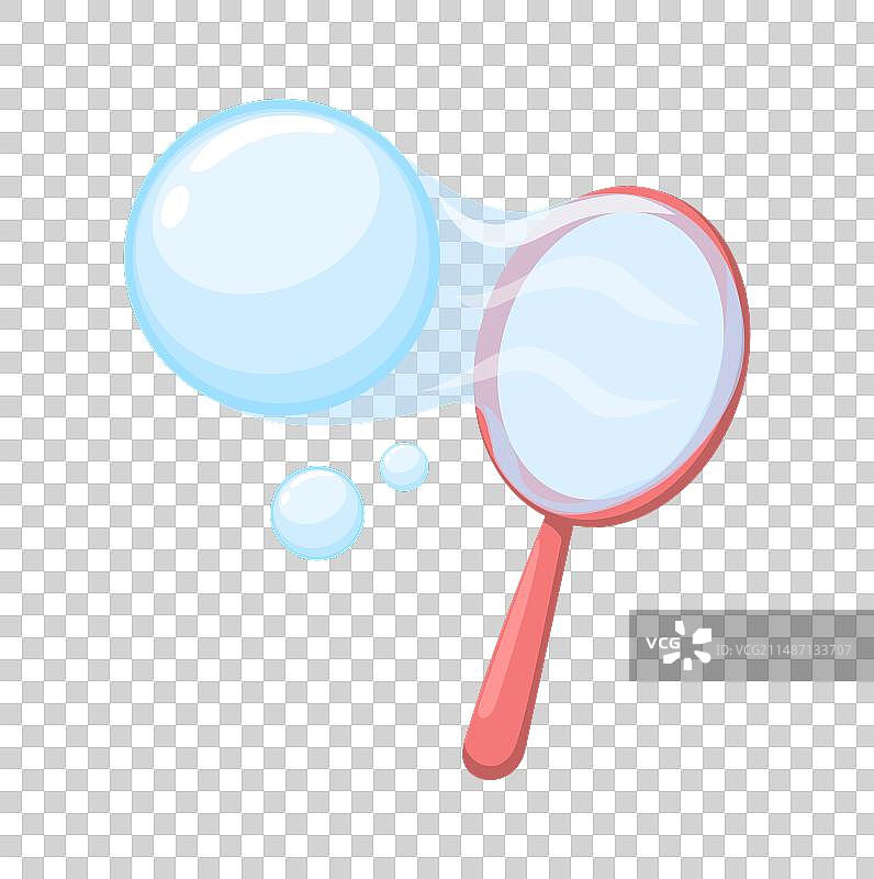 卡通吹泡泡玩具图片素材