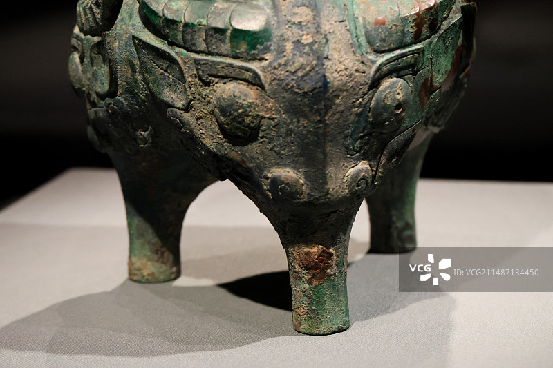 首都博物馆中华文明的有力见证北京通史陈列伯矩鬲图片素材