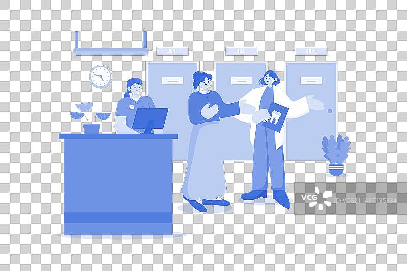 白色背景上的井然有序概念图片素材