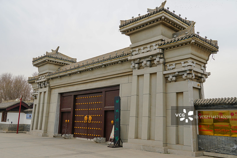 河北省邯郸市邺城博物馆图片素材