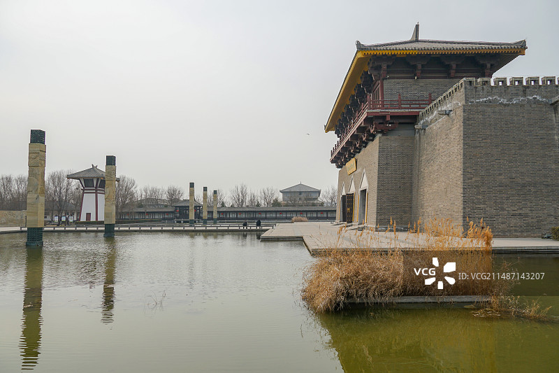 河北省邯郸市邺城博物馆图片素材