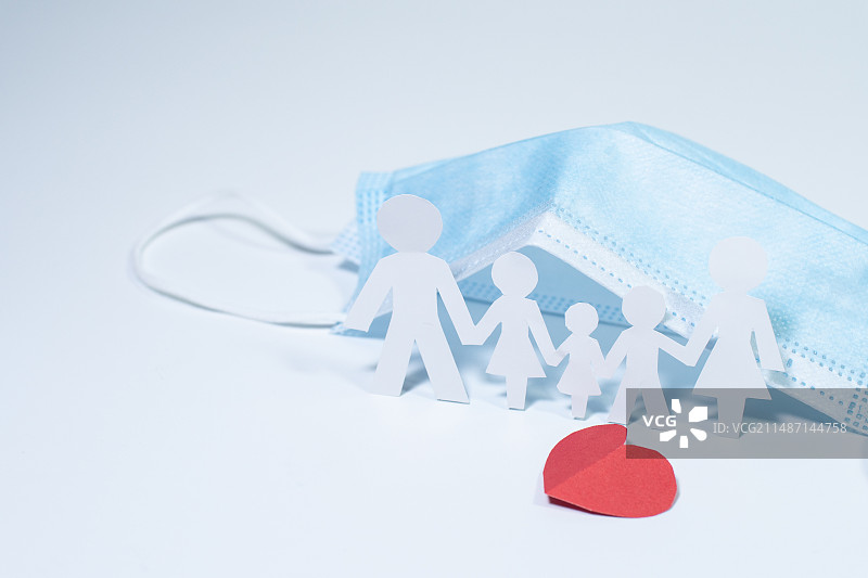 打疫苗打针预防疾病保护家人图片素材