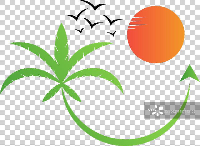 创意旅行社logo设计模板图片素材