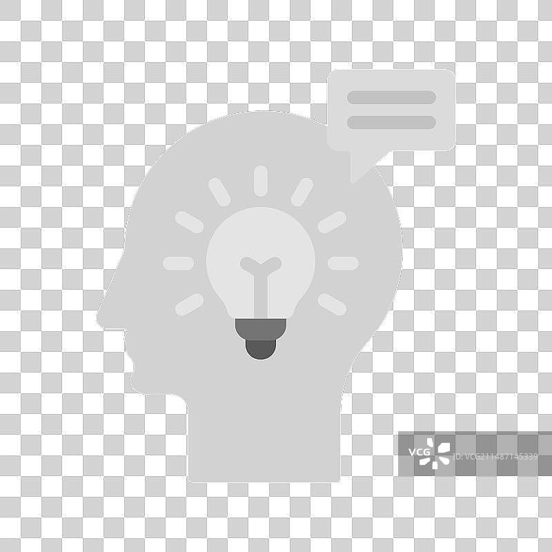 头脑风暴创意图标图像图片素材