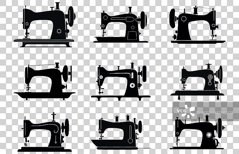 缝纫机缝纫Logo图片素材