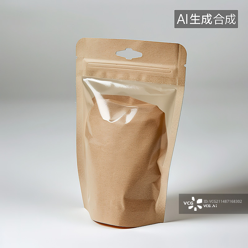 【AI数字艺术】白色背景下的空钱包特写镜头图片素材