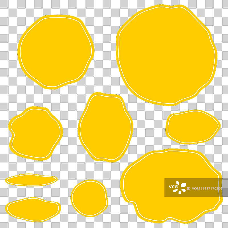 手绘风格的文本相框图片素材