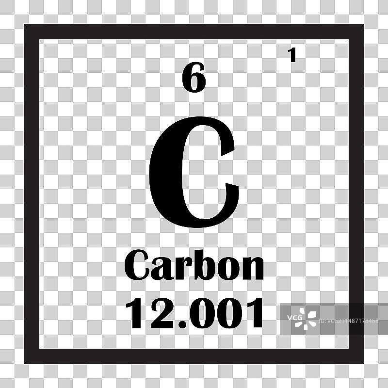 碳化学元素图标图片素材