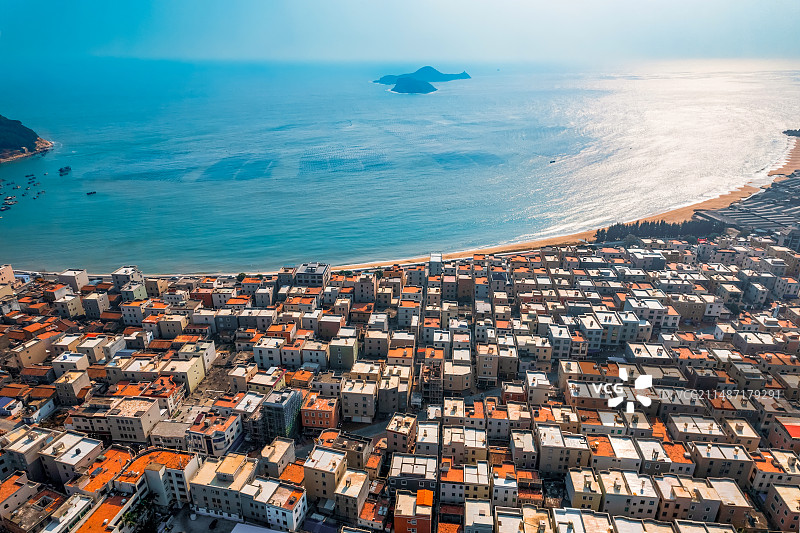 漳州市东山县澳角村航拍图片素材