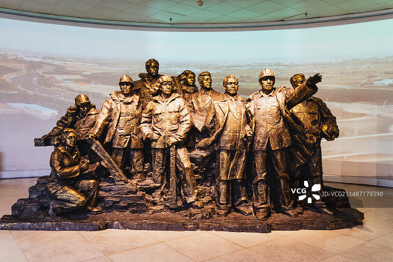 大庆油田历史馆图片素材