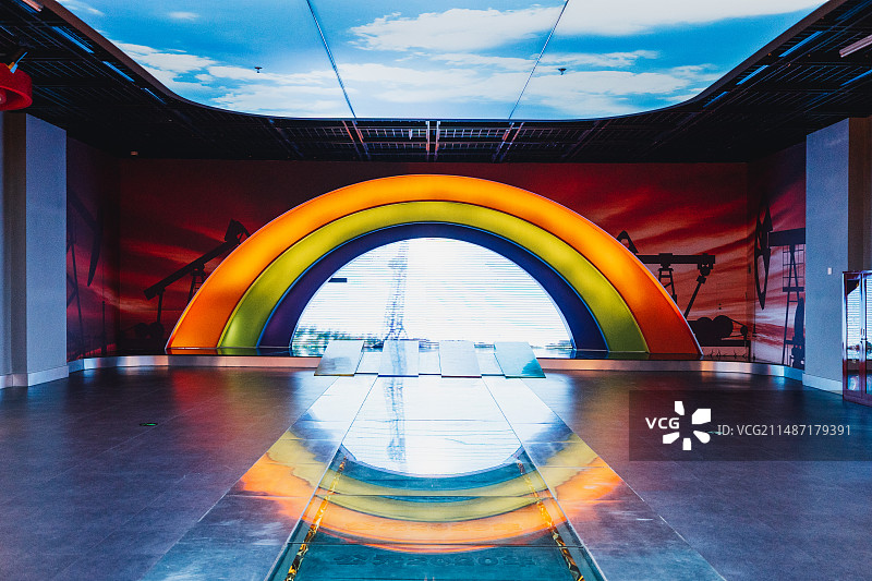 大庆油田历史馆图片素材