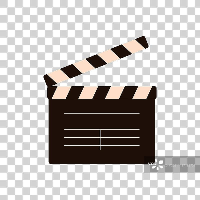 电影场记板开合动作图片素材