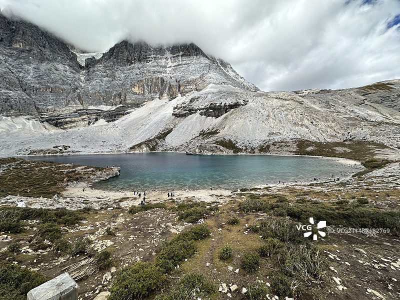 五色海图片素材
