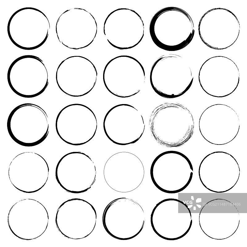 黑白圆圈组成的动态纹理图片素材