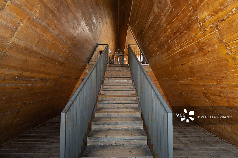 威海那香海木屋图片素材