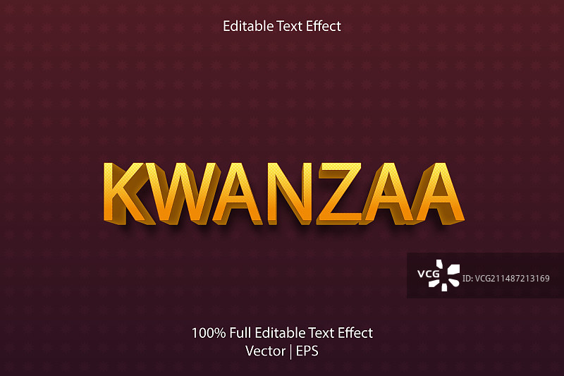 宽扎节卡通风格可编辑文字特效图片素材