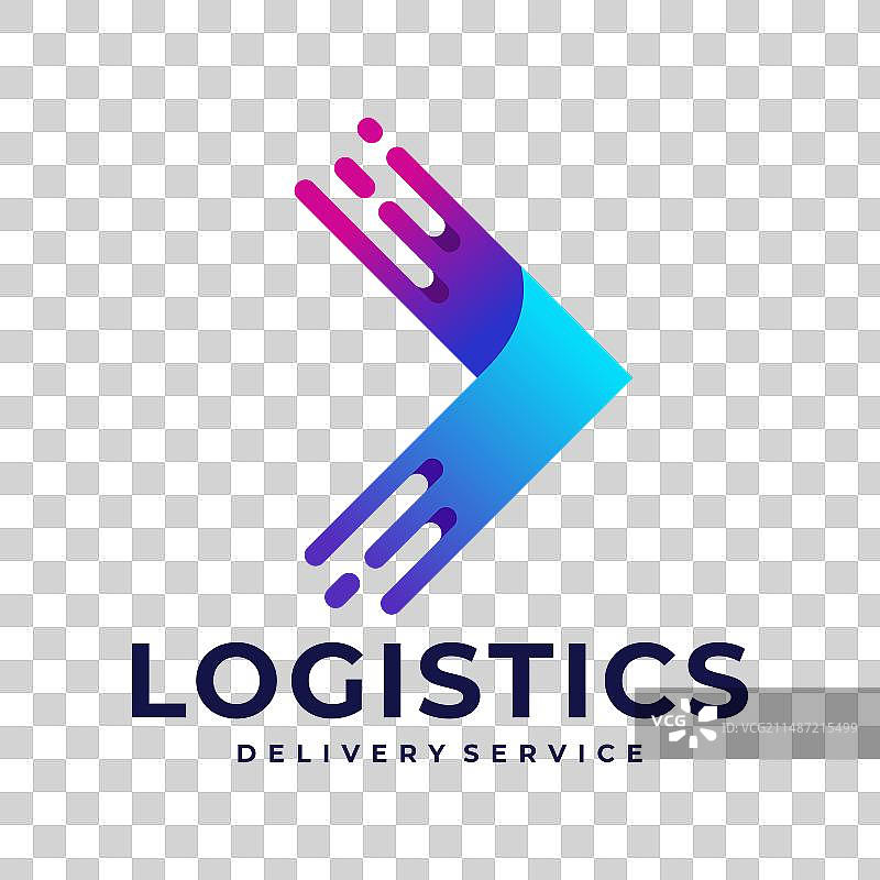 快递物流配送服务logo图片素材
