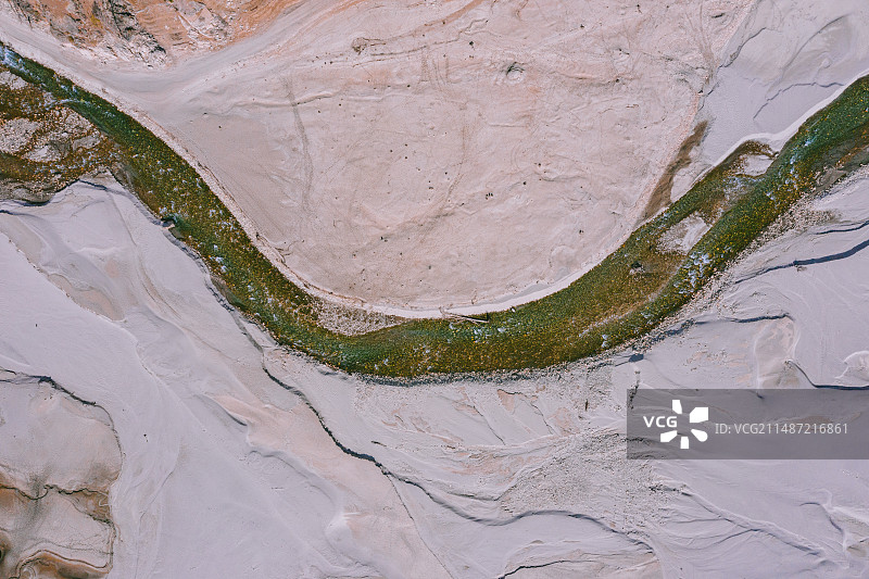 中国新疆阿勒泰青河县风景航拍素材图片素材