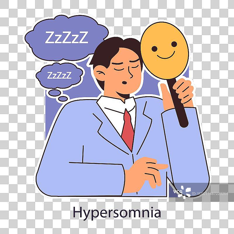 嗜睡症神经系统疾病图片素材