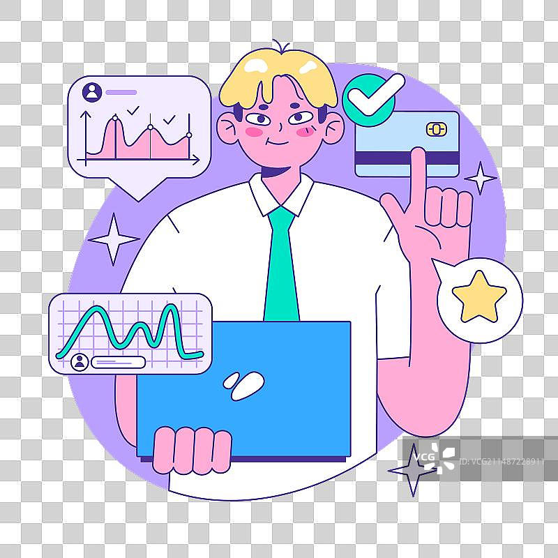 银行提供的信用卡分期付款图片素材