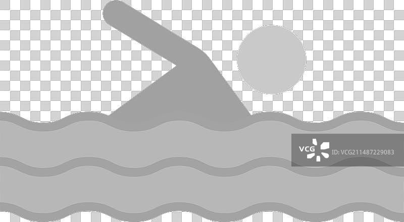 游泳图标图片素材