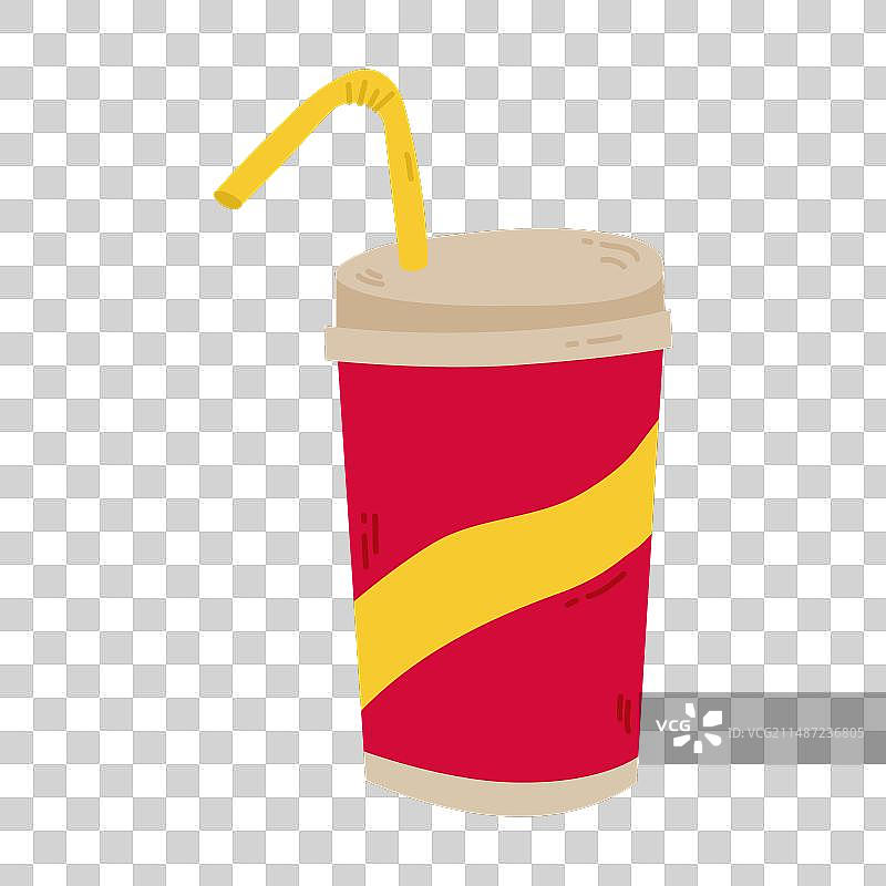 苏打水杯图片素材