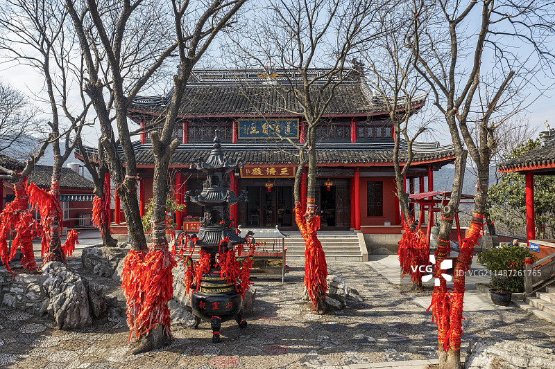 江苏宜兴张公洞风景区图片素材