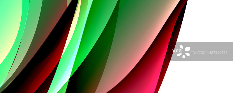 潮流简洁的渐变抽象的流体色彩图片素材