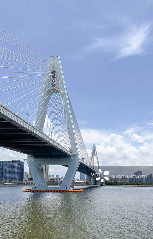 海南省海口市世纪大桥风光图片素材