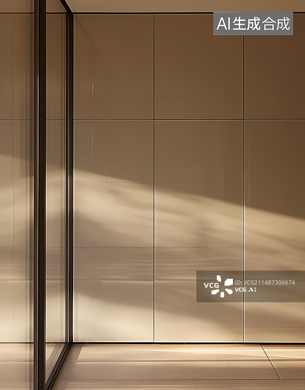 【AI数字艺术】现代城市建筑内部空间图片素材