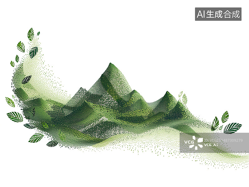 【AI数字艺术】茶文化元素图片素材