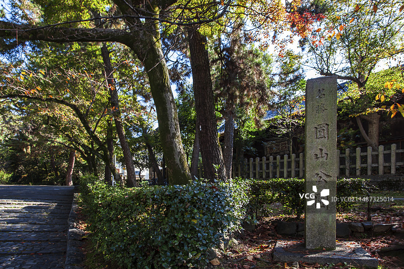 京都圆山公园图片素材