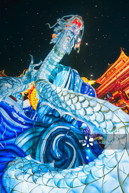 2024上海豫园灯会5图片素材